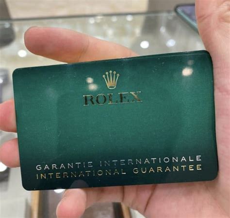 quanto incide la garanzia rolex|rolex international warranty.